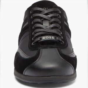 Boss Striven Men's Black Sneakers.US 9, EU 42